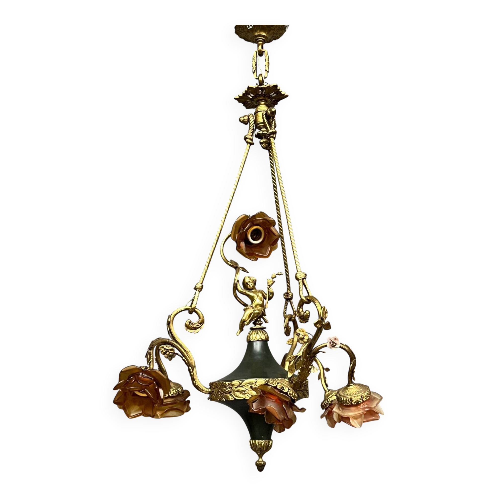 Magnificent French Empire chandelier