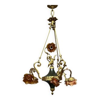 Magnificent French Empire chandelier