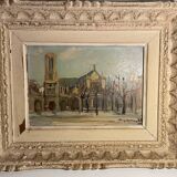 Tableau ancien Église