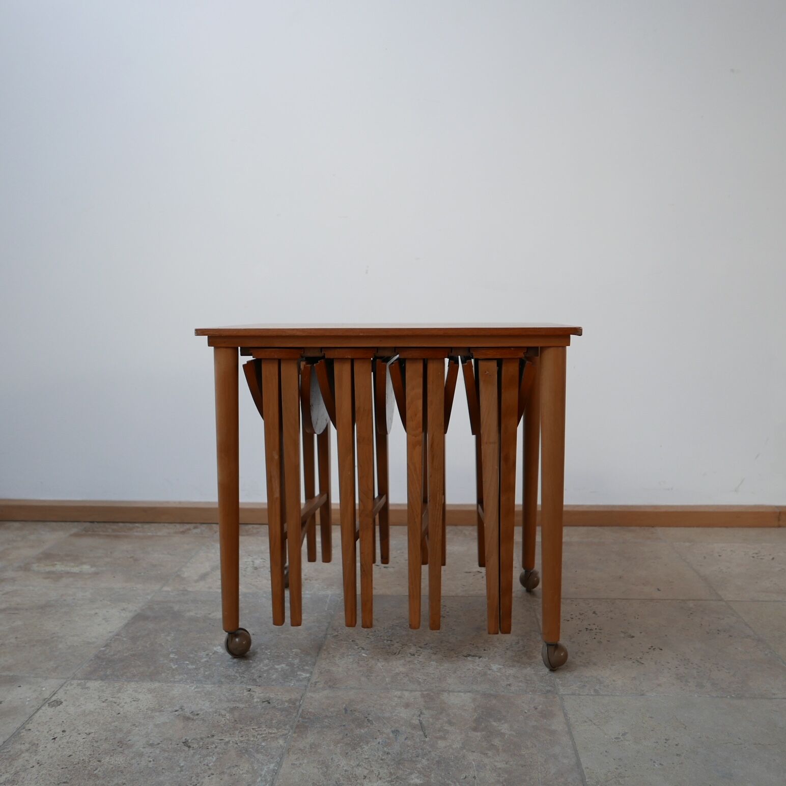 Set of english mid-century side tables