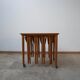 Set of english mid-century side tables