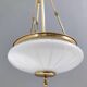 Vintage Murano Glass and Brass Ceiling Light in Neoclassical Style, Italy