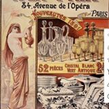 Lot deux plats ronds vintages porcelaine Bohème