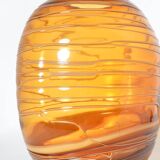 Vase ambré murano