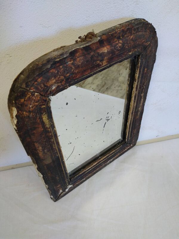 Petit Miroir Louis Philippe type barbier