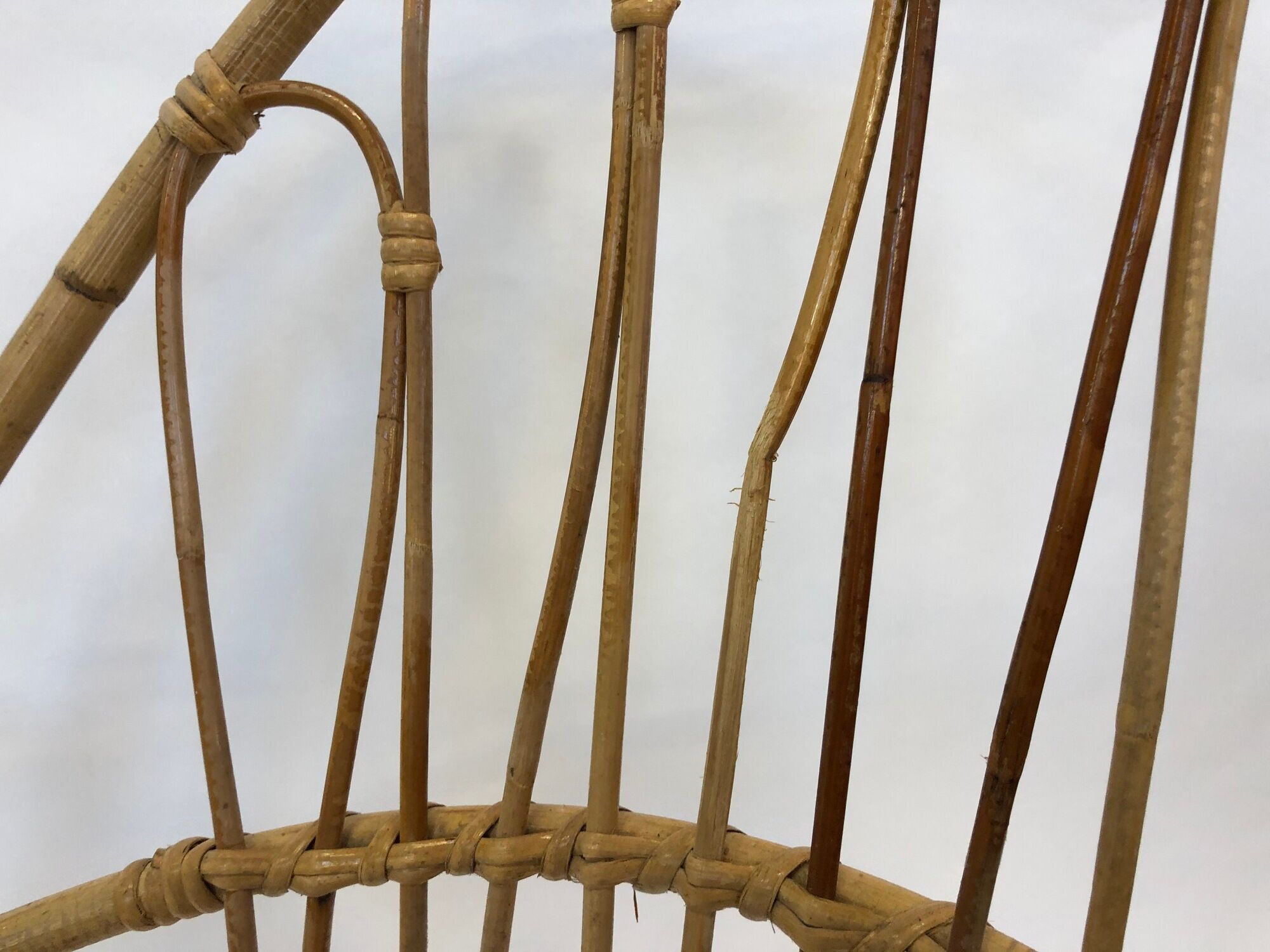Vintage Dirk van Sliedregt for Rohe Noordwolde Rotan chair