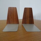 Danish Teak Bookends from Feldballes Møbelfabrik, 1960s, Set of 2
