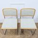 2 cesca B32 Marcel Breuer fabric chairs