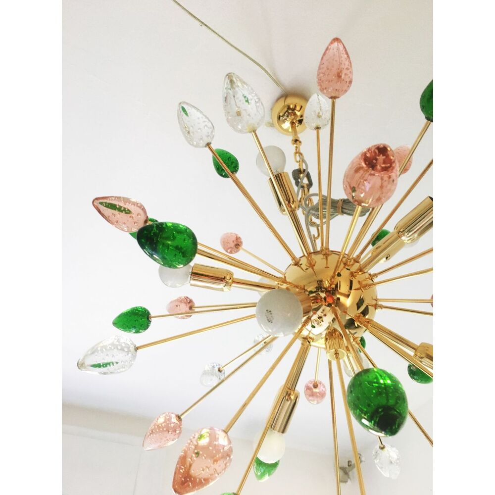 Murano glass chandelier