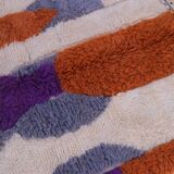 Modern Multicolor Moroccan Berber Rug