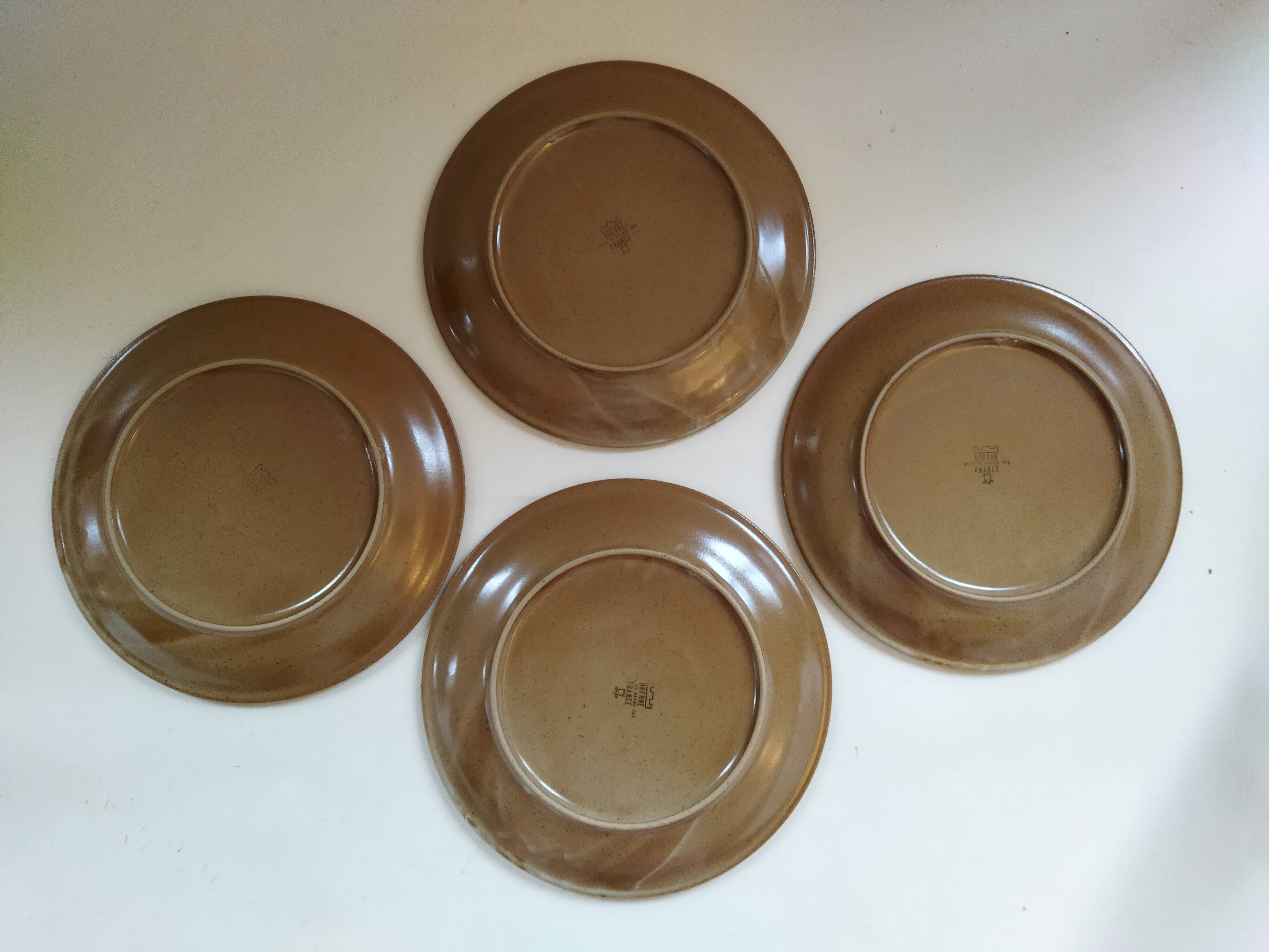 8 flat plates in Brenne sandstone