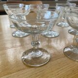 9 coupes à champagne anciennes