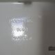 Holophane brand square wall light in moulded thick glass