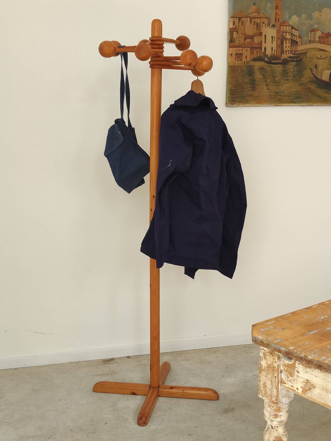 Reiner Daumiller solid pine coat rack