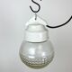 Vintage porcelain pendant light 1970s