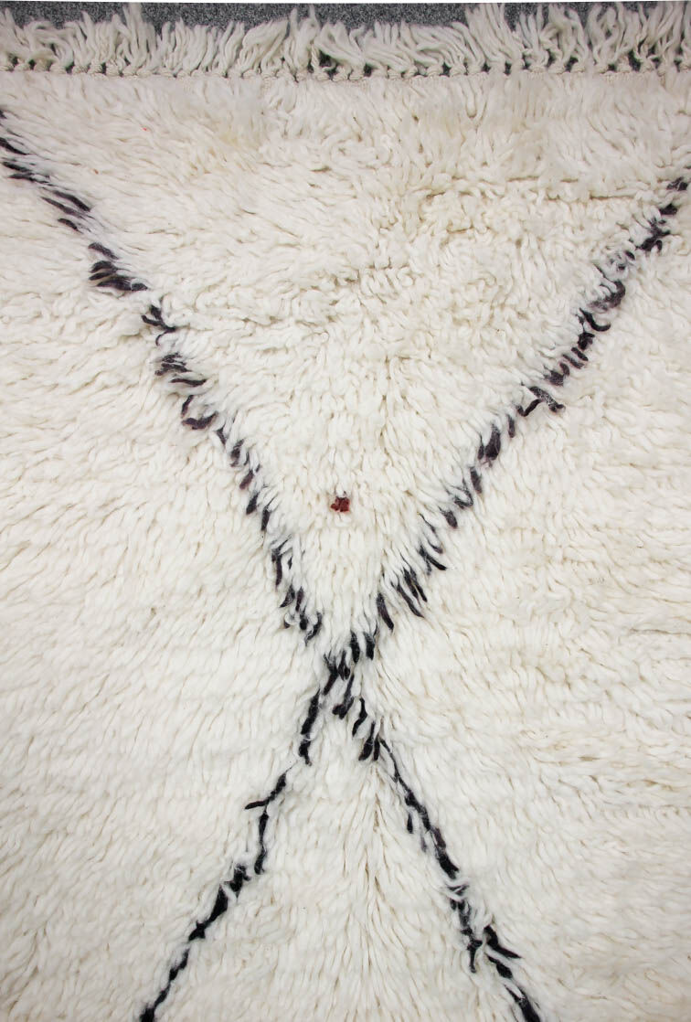 Beni Ouarain diamond carpet - 174x126 cm