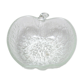 Apple salad bowl glass 70s