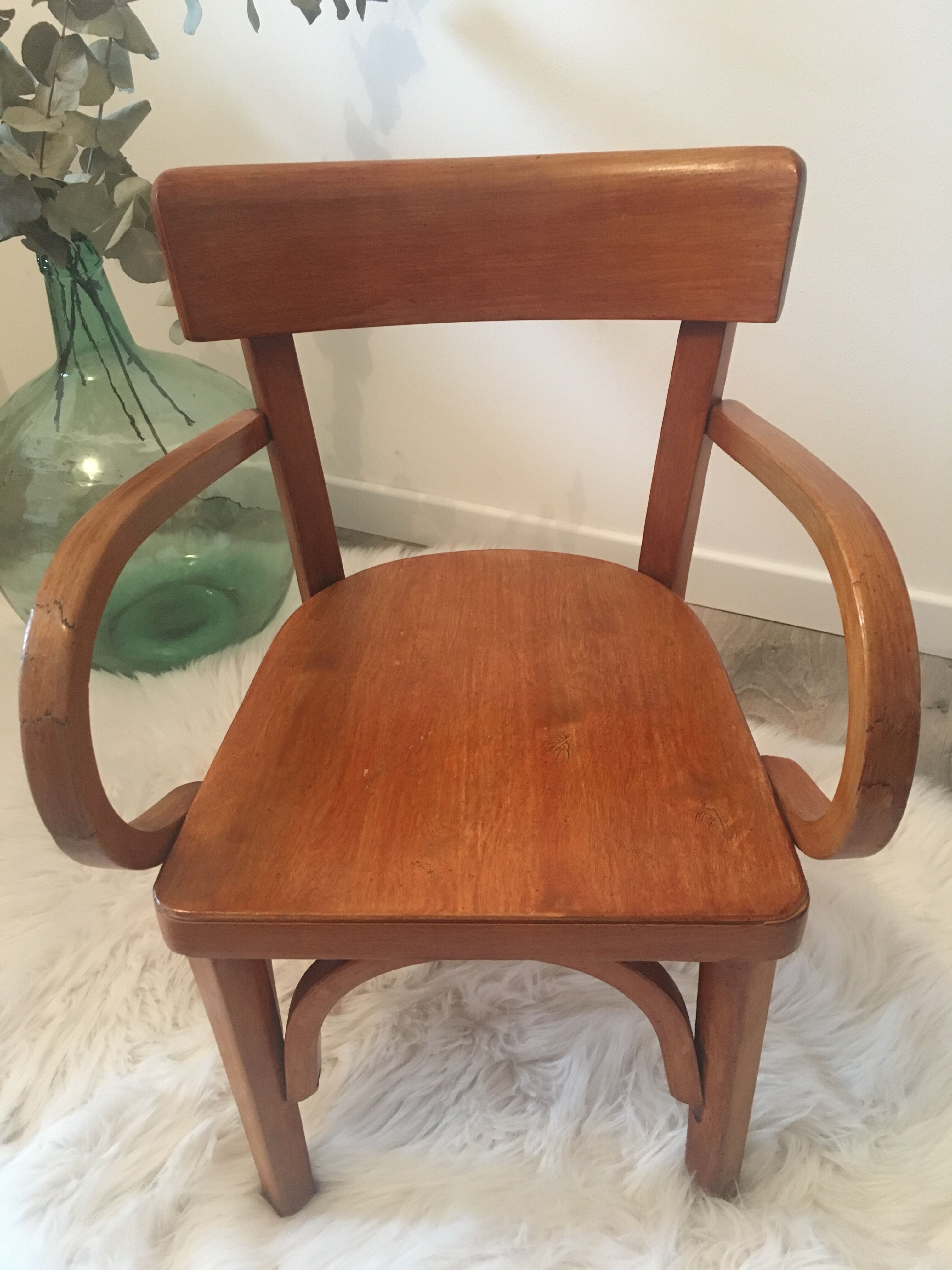 Chaise Baumann enfant avec accoudoirs