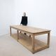 Grande table de drapier en chêne – début XXe siècle