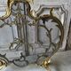 Golden bronze fire screen