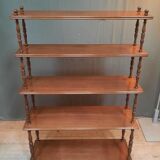 English mahogany etagerd