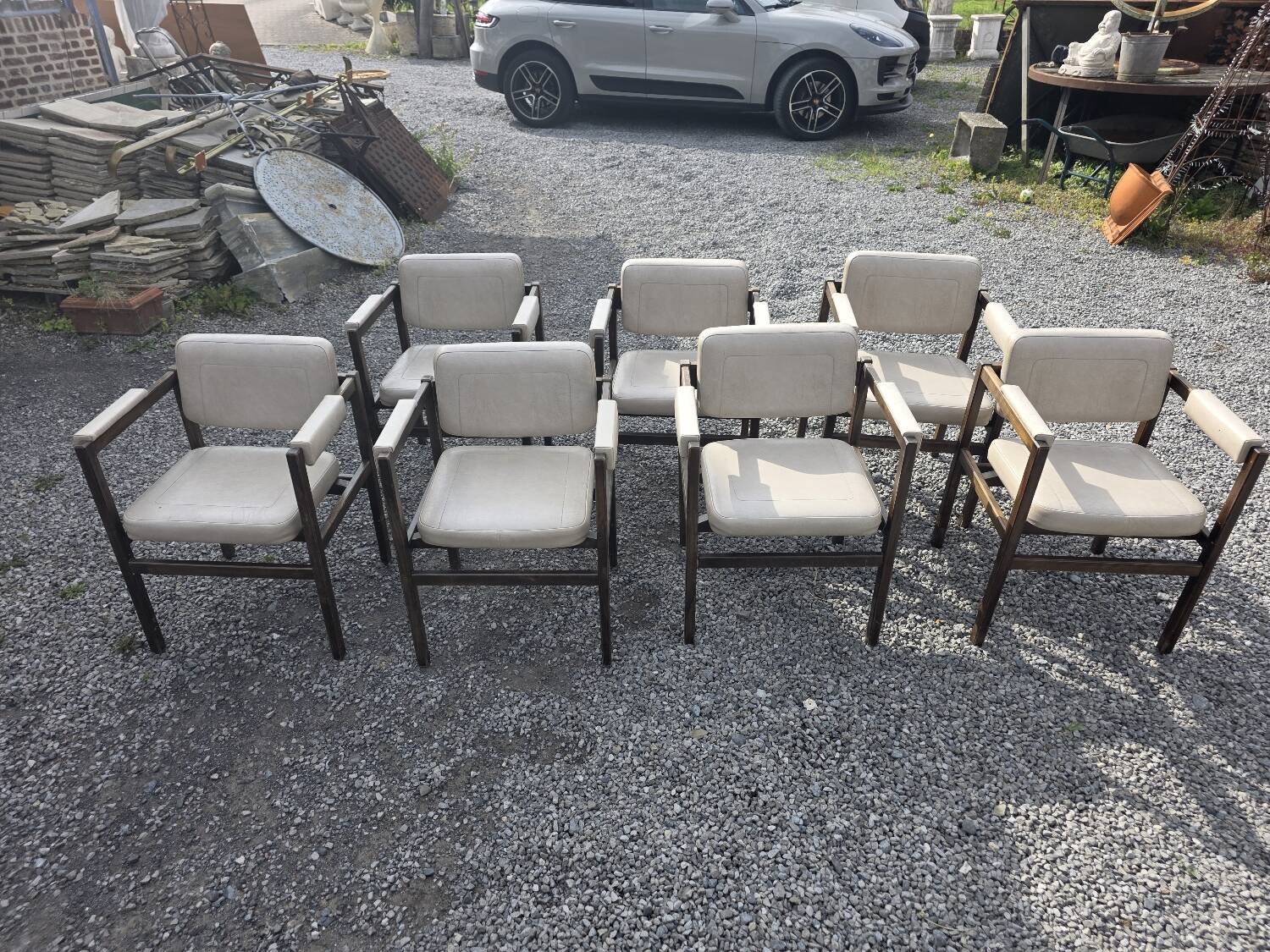 7 armchairs from the 70s