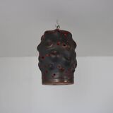 Lampe suspendue en céramique de forme libre des années 1960 provenant des Pays-Bas