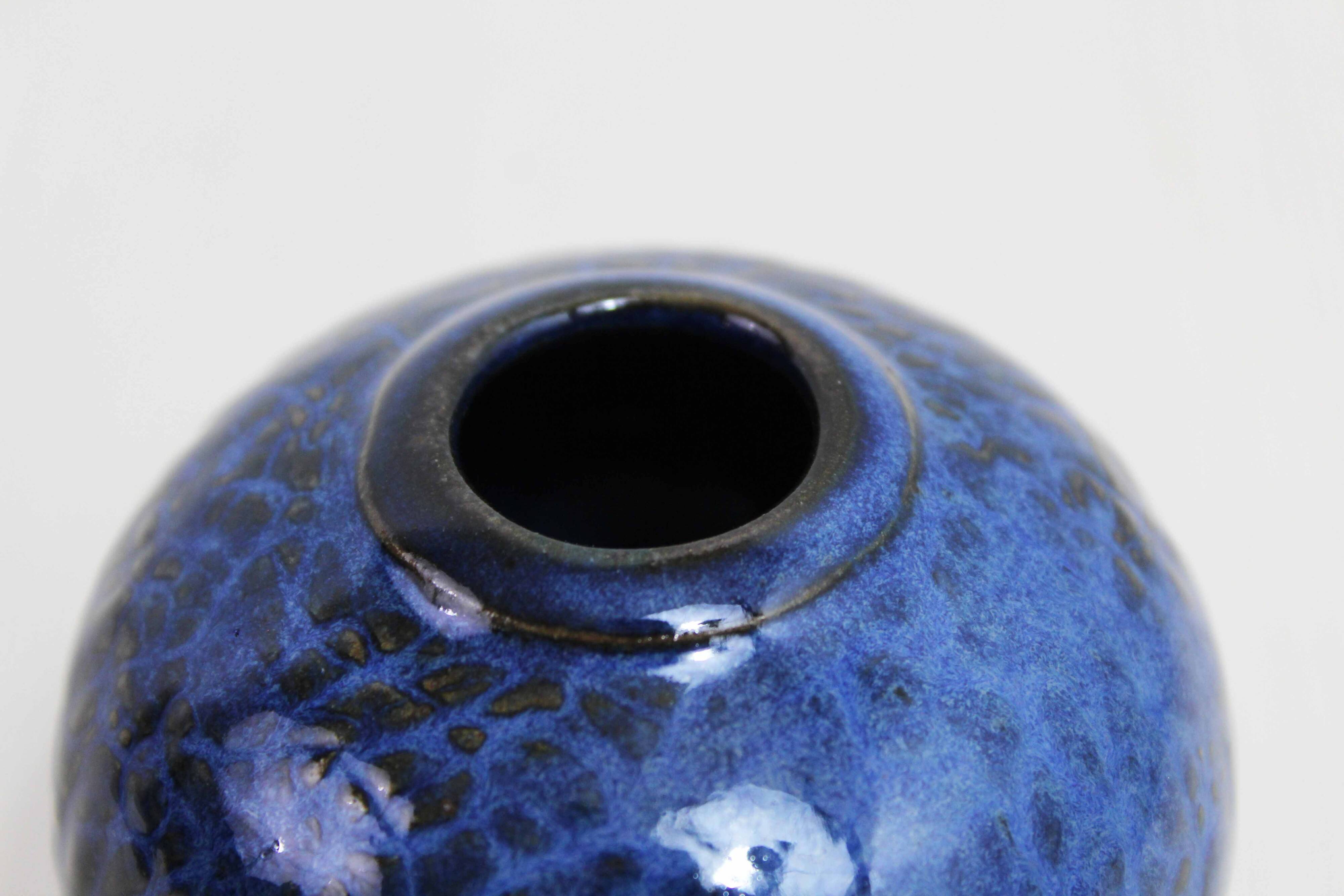 Oriental ceramic ball vase