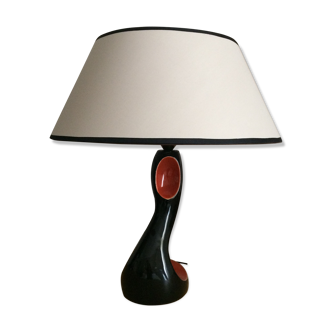 Ceramic lamp, creation of the Henri Chatard house at the end of 1950
