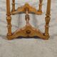 Rare Small Chiffonnière Table in Speckled Amboyna and Cherry, Louis Philippe Period – 19th