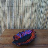 Vintage red Vallauris dish