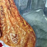 Oil on panel Countess of Flanders