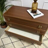 Vintage chest of drawers bobbin feet