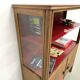 1950s Brazilian modernist library in exotic wood and lacquer