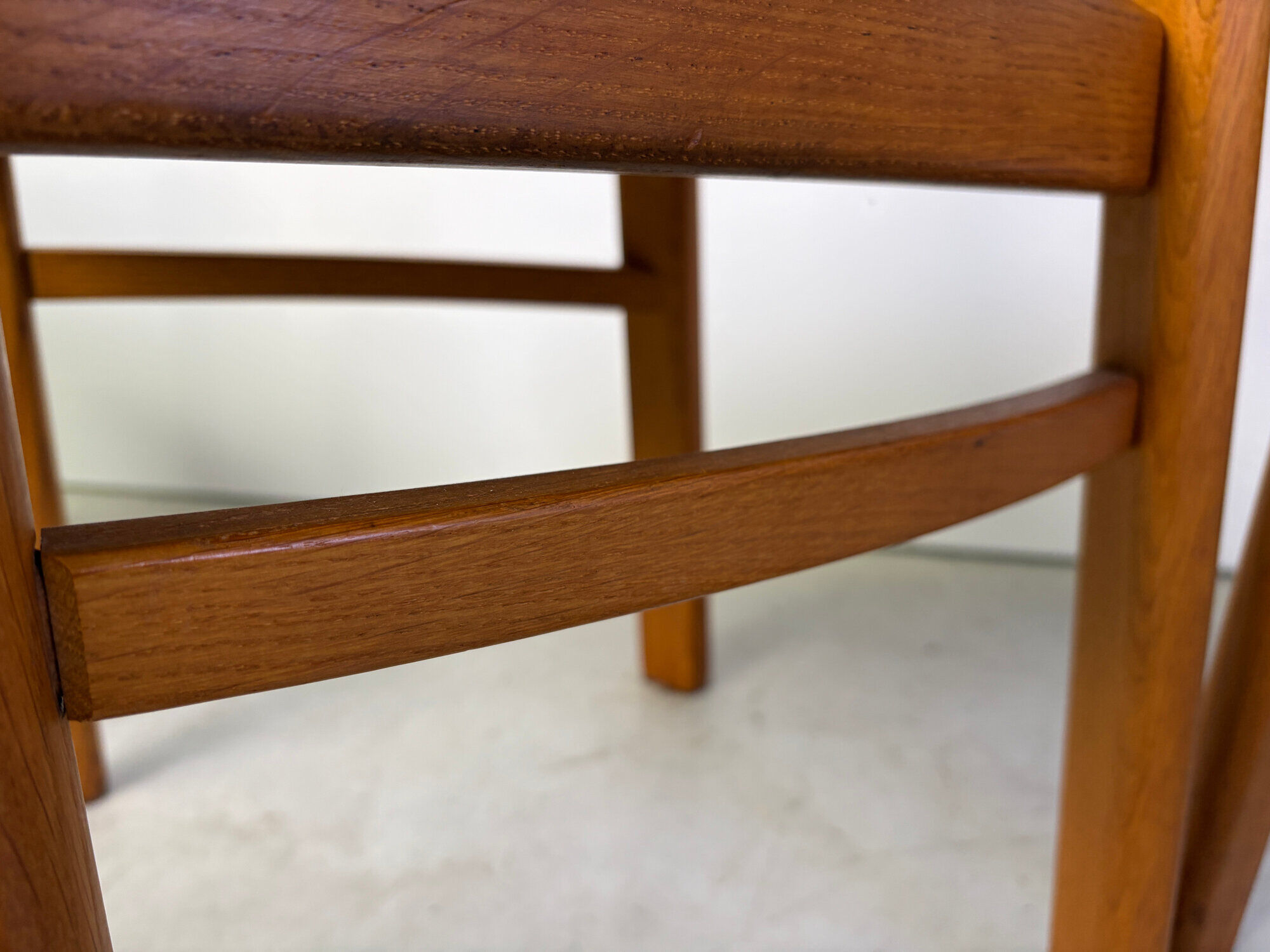 Vintage Danish oak dining chairs, 1970s