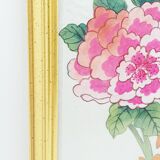 Illustration sur papier de riz