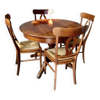 Table salle à manger en merisier