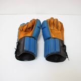 Vintage gala boxing gloves, made in cssr, in the 1970's