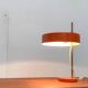 Lampe de table minimaliste du milieu du siècle