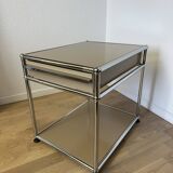 USM Haller bedside table in beige