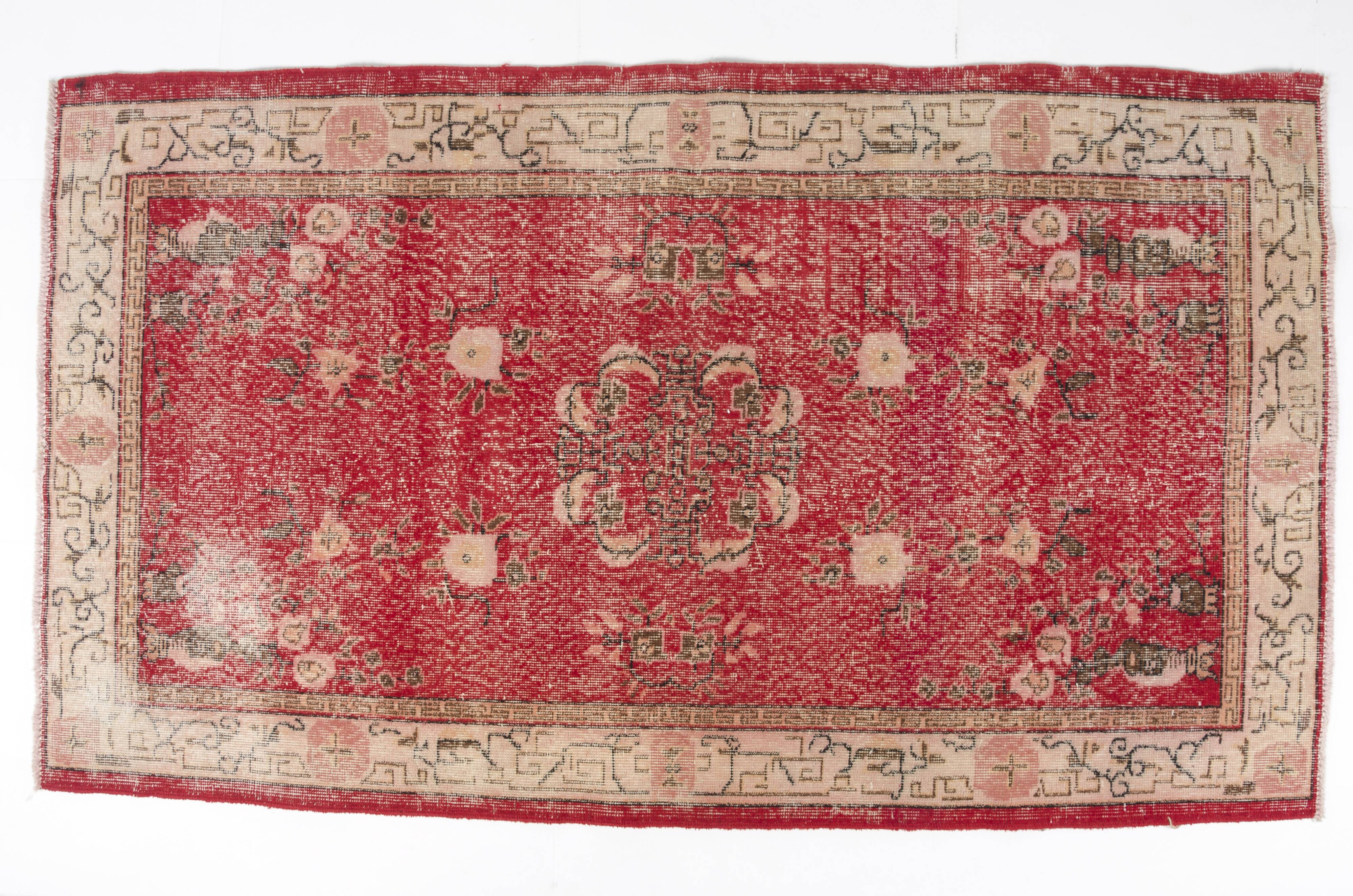 Bohemian Anatolian Vintage Rug sku 1091