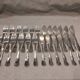 6 silver-plated fish forks and 6 fish knives by Ercuis Valencay
