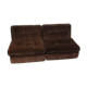 Paire de fauteuils lounge Amanta en velours côtelé et fibre de verre par Mario Bellini pour C&B Italia