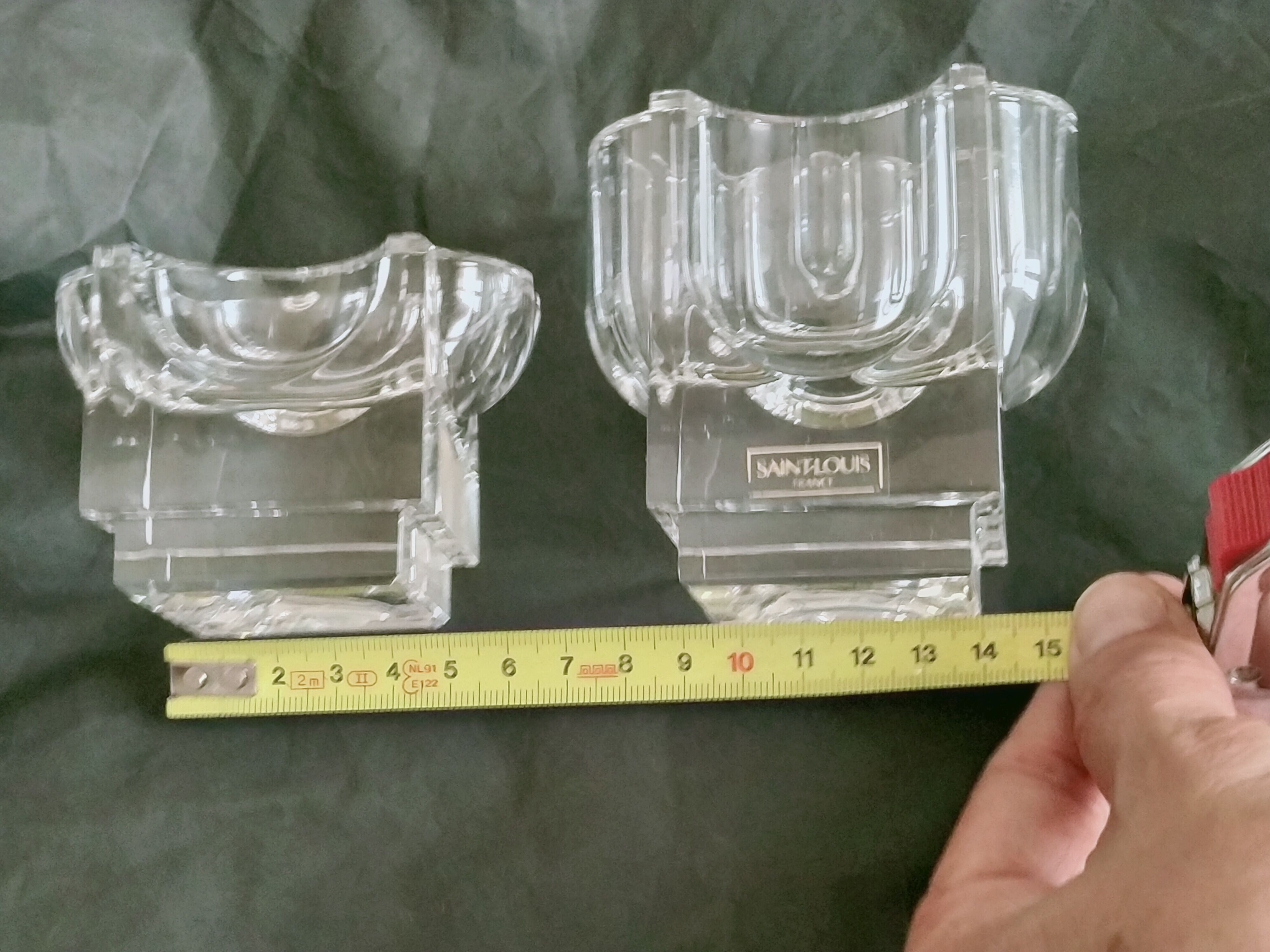 Saint Louis candlesticks