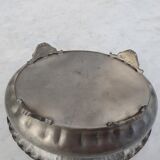 Old pique flowers on pewter feet 95%