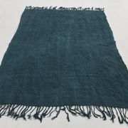 5x8 Midnight Blue Anatolian Turkish Kilim Rug, 157x230 Cm