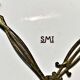Pendulum, SMI ceramic wall clock of the 50s VINTAGE WITH ITS KEY