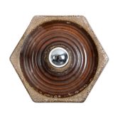 Fat Lava sconce from Hustadt Leuchten, 1970s