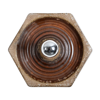 Fat Lava sconce from Hustadt Leuchten, 1970s