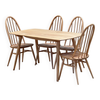 Ercol dining table (light elmwood)